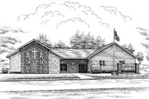 Illustration of Church - First Baptist