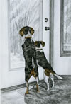 Beagle dog art