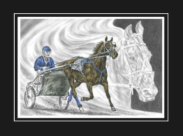 harness racing print color