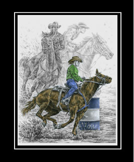 rodeo barrel racing