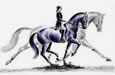 dressage trot art