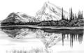 mountain scene
